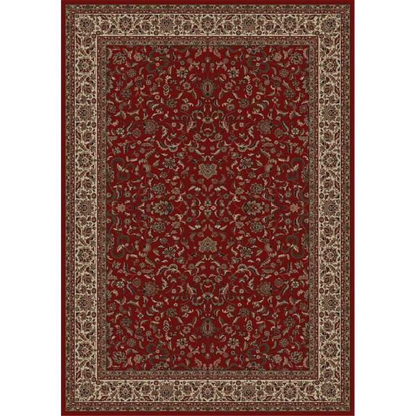 Concord Global Trading 2 ft. x 3 ft. 3 in. Persian Classics Kasha - Red 20201